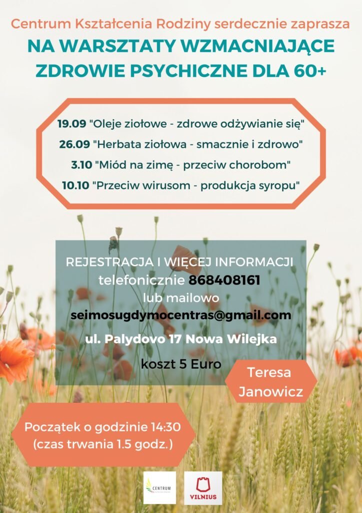 Plakat warsztatu