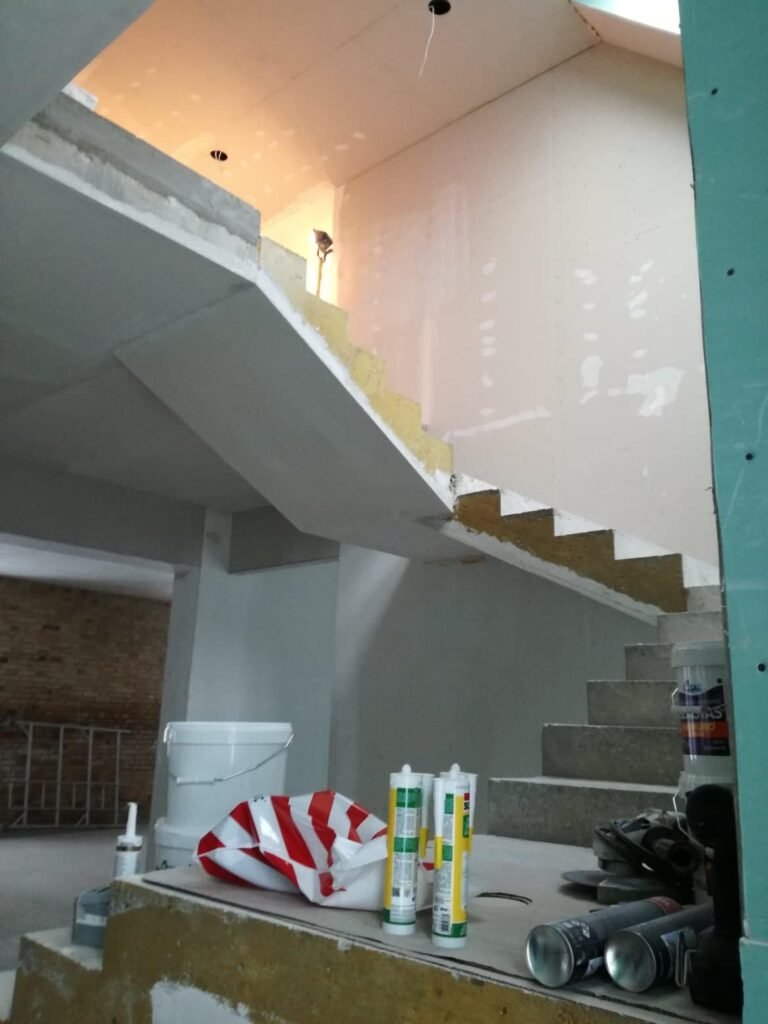 Centro statyba – Apdailos darbai – 2019 m. sausis – nuotrauka 7
