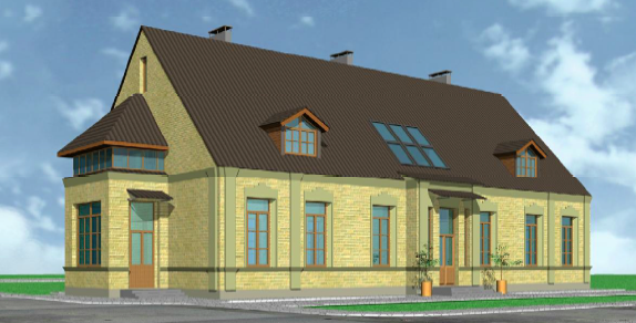 Projekt architektoniczny Centrum Kształcenia Rodziny